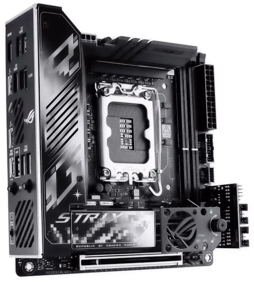 Informático Venturada - Montaje ASUS ROG STRIX Z890-I GAMING WIFI Venturada