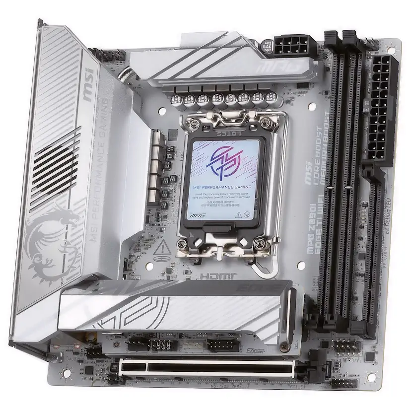 Montaje Placa Base MSI MPG Z890I EDGE TI WIFI Gaming PC Venturada